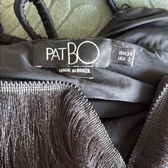 PatBO Long Sleeve Plunge Midi Dress - Picture 8 of 8